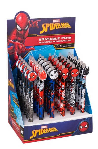 Radierbarer Stift mit blauer Tinte - Spiderman (einzeln)