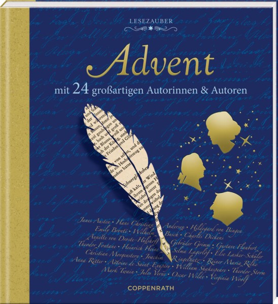 Advent mit 24 großartigen Autorinnen & Autoren, Adventskalenderbuch