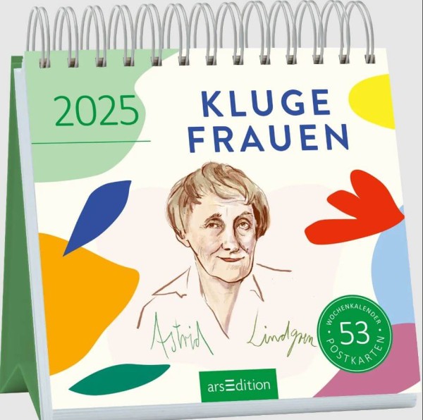 Postkartenkalender Kluge Frauen 2025