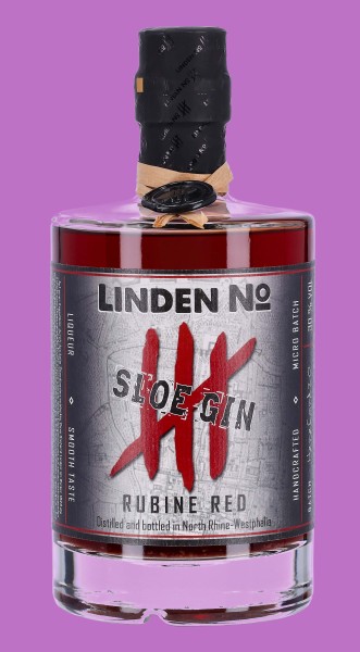 Linden No. 4 - Sloe Gin Rubine Red - 500 ml - 30% Vol.