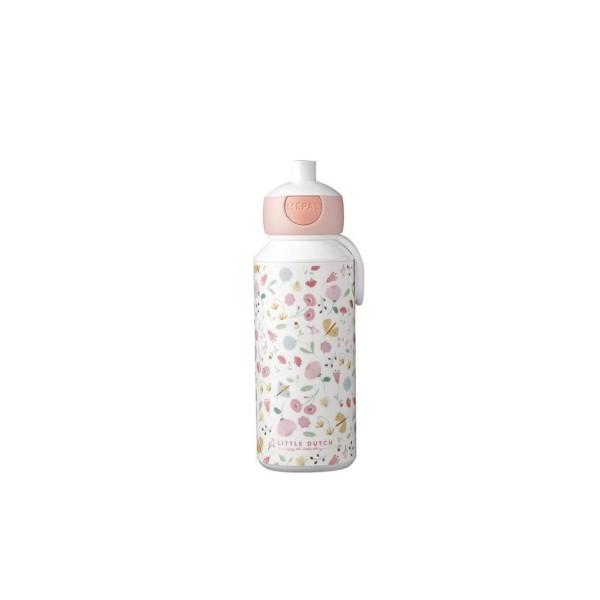 Trinkflasche Pop-up - Flowers & Butterflies - Mepal x Little Dutch