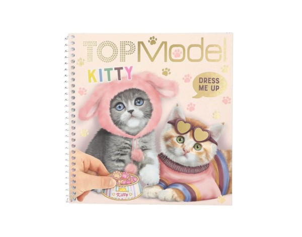 TOPModel Dress Me Up Stickerbuch KITTY