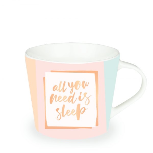 Goldtasse Schreibkram Manufaktur All you need is sleep