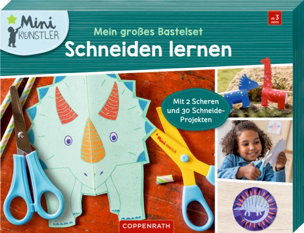 Mein großes Bastelset - Schneiden lernen Dinos (Mini-Künstler)