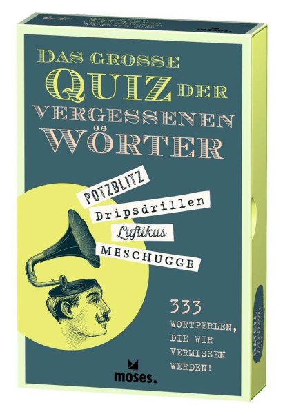 Das große Quiz der vergessenen Wörter