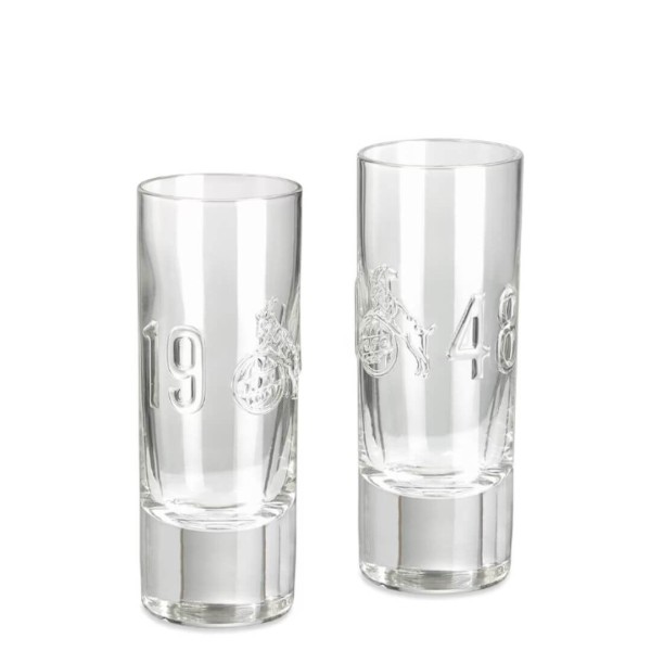 Schnapsglas "Relief" 2er Set