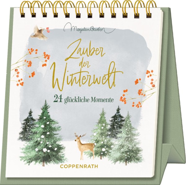 Zauber der Winterwelt, Tisch-Adventskalender (Bastin)