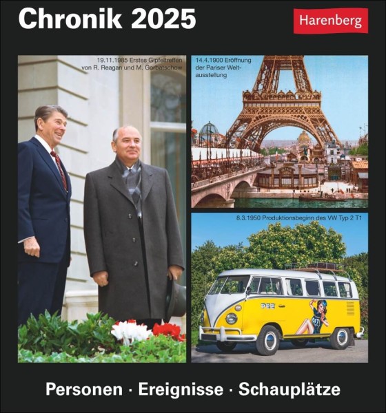 Chronik Tagesabreißkalender 2025