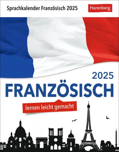 Französisch Sprachkalender 2025