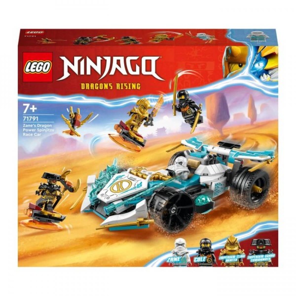 LEGO® NINJAGO 71791 Zanes Drachenpower-Spinjitzu-Rennwagen