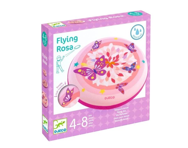 Wurfscheibe: Flying Rosa