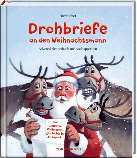 Adventskalenderbuch: Drohbriefe an den Weihnachtsmann