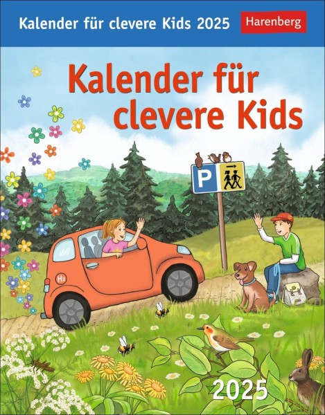 Kalender für clevere Kids Tagesabreißkalender 2025