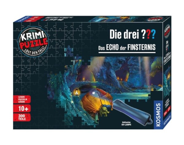 Krimi-Puzzle: Die drei ??? - Das Echo der Finsternis