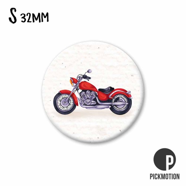 Magnet S red motorcycle