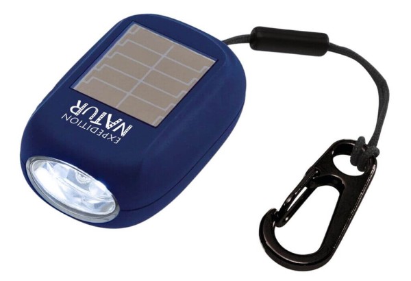 Expedition Natur Mini-Dynamo-Solar Taschenlampe VE 8