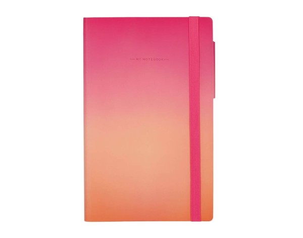 Liniertes Notizbuch - Medium - My Notebook - Golden Hour