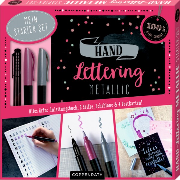 Mein Handlettering Metallic Starter-Set (100% selbst gemacht)