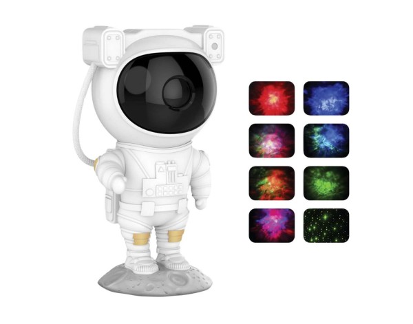 MOB Galaxy Light Colors - Astronaut (Nebula Projector Lamp)