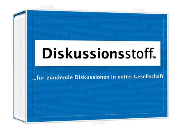 Gesprächsstoff - Diskussionsstoff