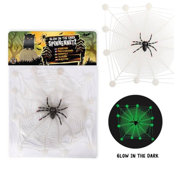 ZOMBIE ZONE Spinnennetz GitD mit Spinne