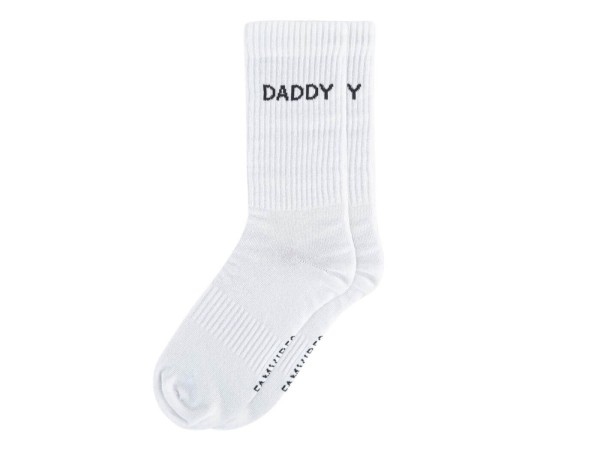 Socken DADDY - weiß (Größe 39-42)