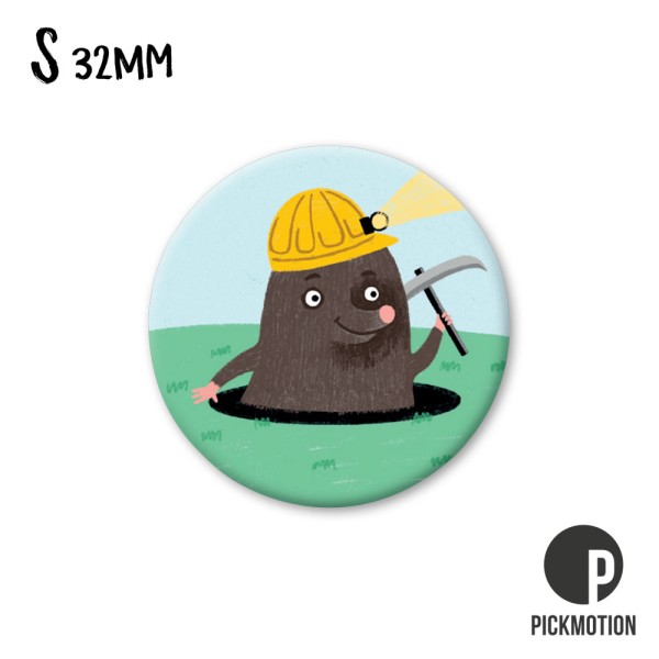 Magnet S mole construction worker