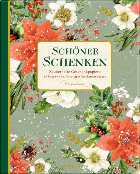 Geschenkpapier-Buch - Schöner schenken (Marjolein Bastin / Zauberhafte Weihnachten)