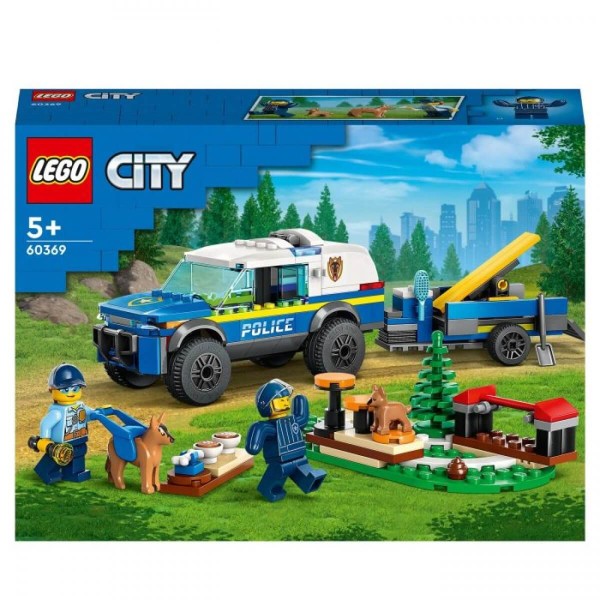 LEGO® City 60369 Mobiles Polizeihunde-Training