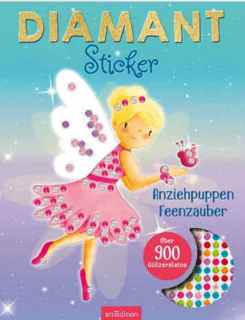 Diamantsticker Anziehpuppen – Feenzauber