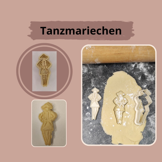 Keksausstecher "FUNKEMARIECHEN" mit Stempel