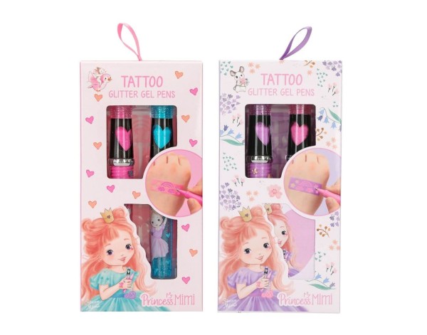 Princess Mimi Tattoo Glitzer Gelstifte