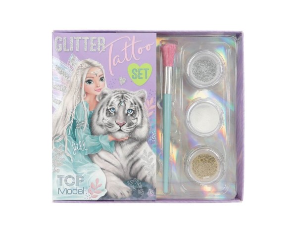 TOPModel Glitzer Tattoo Set FANTASY TIGER