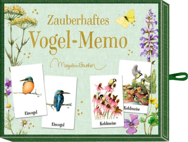 Schachtelspiel: Zauberhaftes Vogel-Memo - M. Bastin