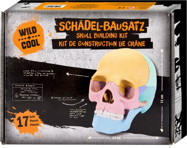 Schädel-Bausatz - Wild+Cool