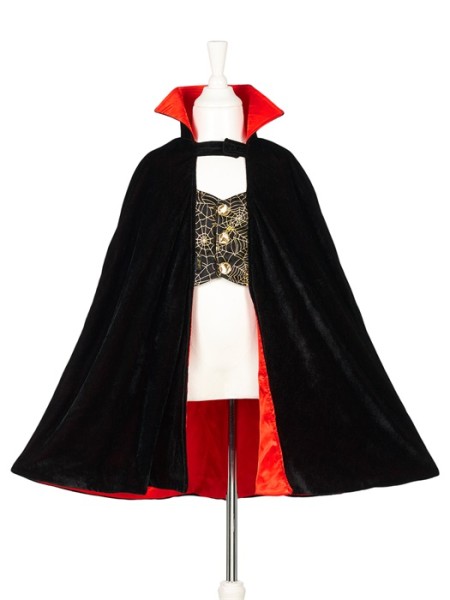 Cape Dracula + Gebiss, 4-8 Jahre, 98-128 cm