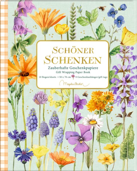 Geschenkpapier-Buch: Schöner Schenken - GartenLiebe (Bastin)