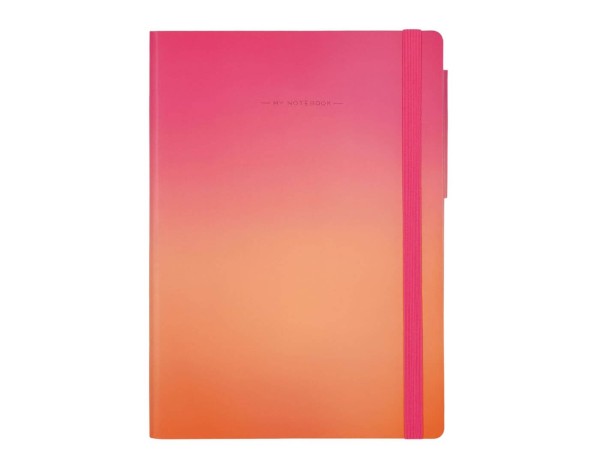 Liniertes Notizbuch - Large - My Notebook - Golden Hour