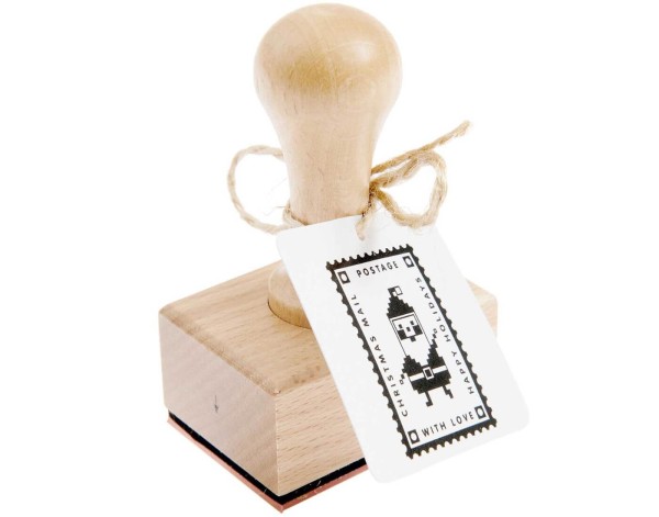 Paper Poetry Stempel Weihnachtspost Santa