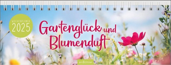 Tischkalender Gartenglück und Blumenduft 2025