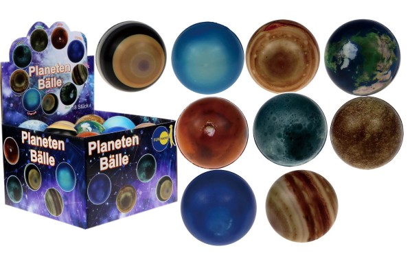 Planeten Flummi Ball (einzeln)