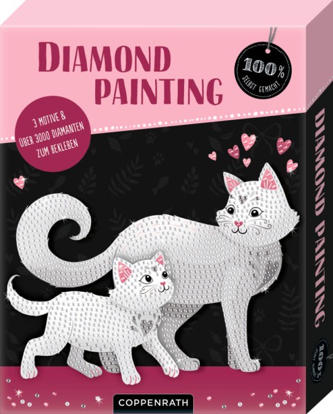 Diamond Painting - Cat (100% selbst gemacht)