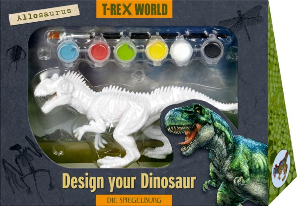 Design your Dinosaur Allosaurus - T-Rex World