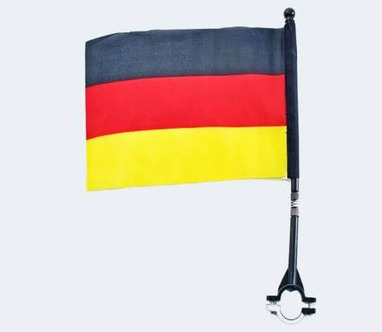 Deutschland Fahrradflagge 15x20cm