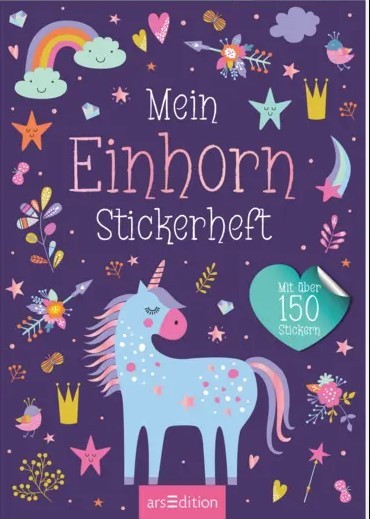 Mein Stickeralbum – Einhörner