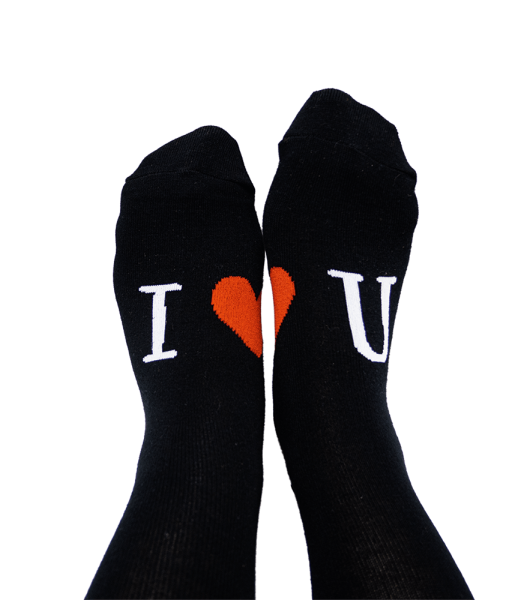 Coole Socke - I love U Grösse 36-40