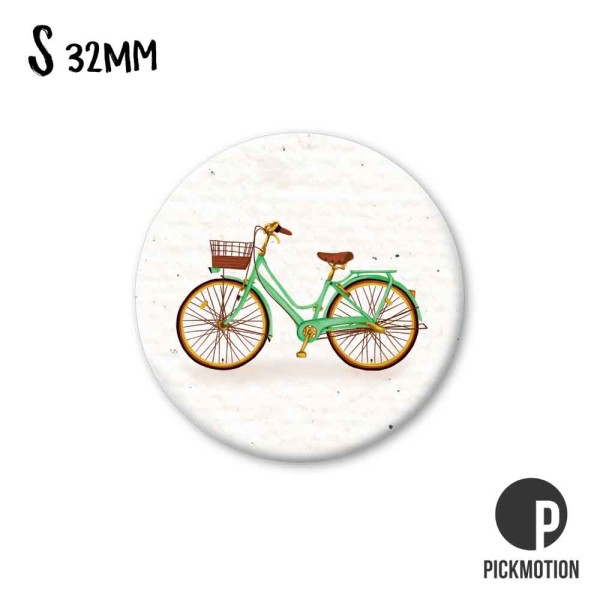 Magnet S green bicycle