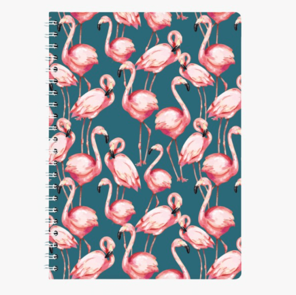 Ringbuch Pink Flamingo DIN A4