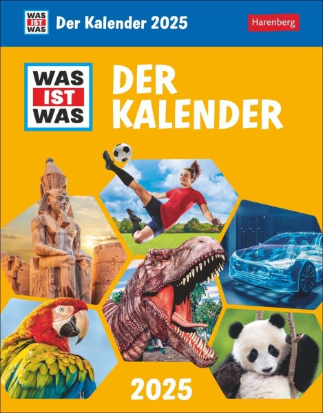 WAS IST WAS Der Kalender Tagesabreißkalender 2025