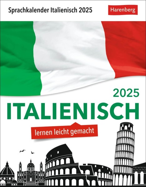 Italienisch Sprachkalender 2025